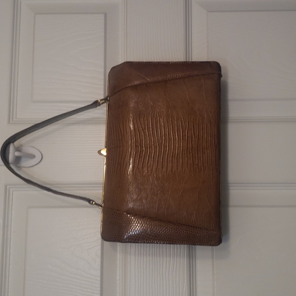 Vintage reptile Escort Bag - Picture 3 of 13